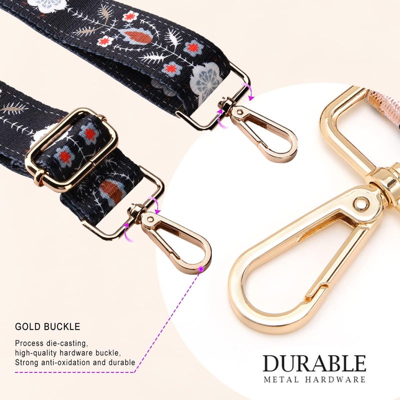 Shein Purse Strap Replacement Crossbody Handbag Shoulder Strap Adjustable - Image 3